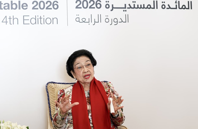 Megawati di Abu Dhabi
