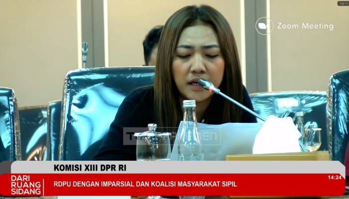 Di Hadapan Komisi XIII DPR LBH dan Korban Kekerasan TNI Bongkar Buruknya Proses Peradilan Militer
