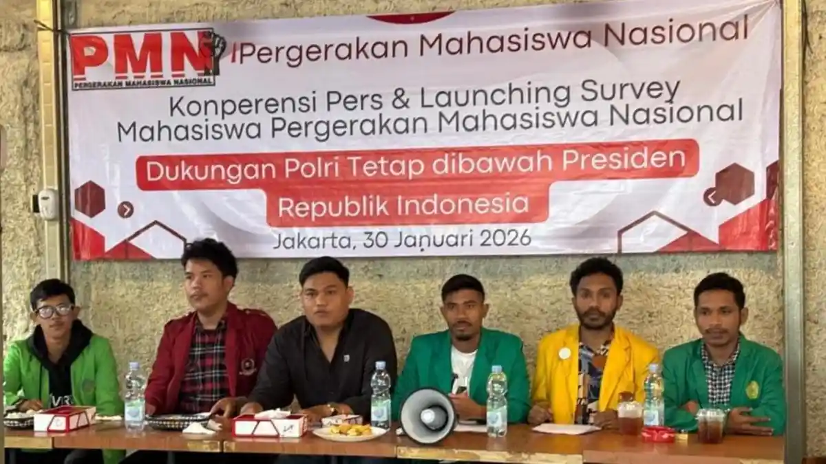 Hasil Survei Nasional PMN: 78,6 Persen Mahasiswa Setuju Polri di Bawah Presiden