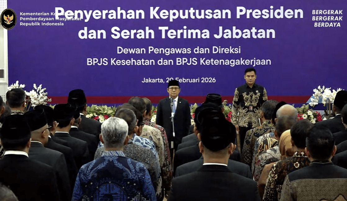 Pelantikan Dewas dan Direksi BPJS