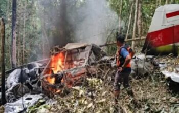 Pesawat Cargo BBM Pelita Air Jatuh di Nunukan Kalimantan Utara, Pilot Tewas