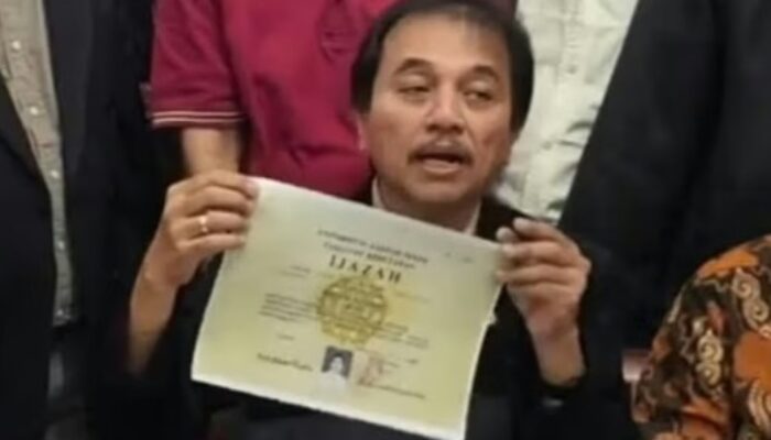 MK Tolak Uji Materi Roy Suryo Terkait Kasus Ijazah Jokowi