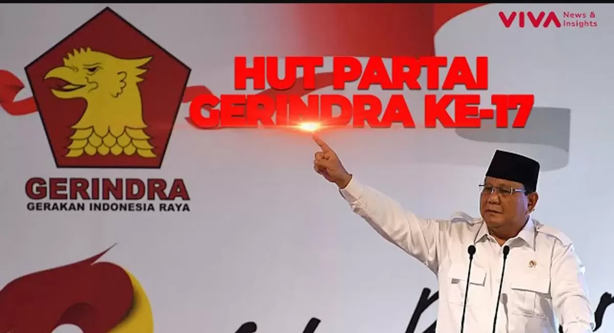 Seruan Dua Periode untuk Prabowo Bergema di HUT Gerindra, PKB dan PAN Ikut Pastikan Dukung