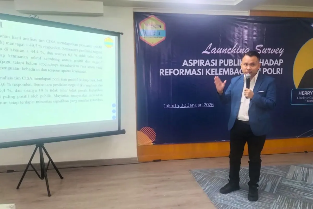 Direktur Eksekutif Lembaga Survei CISA Herry Mendrofa