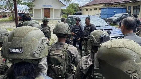 Satgas Damai Cartenz Tangkap Anggota KKB Terkait Tewasnya Babinsa