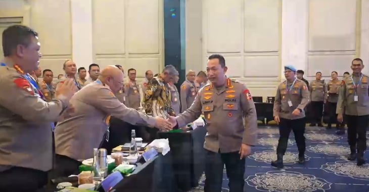 Rapim di TMII : Polri Presisi Siap Kawal Agenda Pemerintah dan Bantu Rakyat