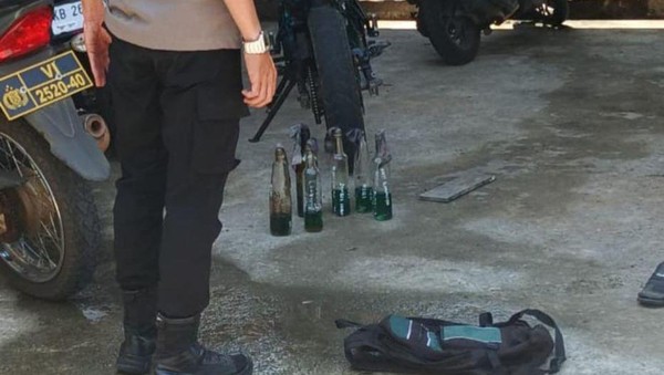 Siswa SMP Diamankan Usai Lempar Bom Molotov Saat Jam Makan MBG