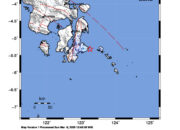 Gempa Magnitudo 4.1 Minggu, 8 Maret 2026, Pusat gempa berada di laut 31 km barat Wakatobi