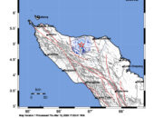 Gempa Magnitudo 3.8 Kamis, 12 Maret 2026, Pusat gempa berada di darat 27 km selatan Kab. Bireuen