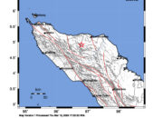 Gempa Magnitudo 2.5 Kamis, 12 Maret 2026, Pusat gempa berada di darat 21 km Utara Kab. Bener Meriah