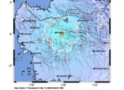 Gempa Magnitudo 5.3 Jumat, 13 Maret 2026, 80 km TimurLaut MELAWI-KALBAR
