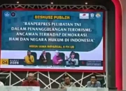 Ranperpres Pelibatan TNI Dinilai Berpotensi Tumpang Tindih dengan BNPT dan Densus 88