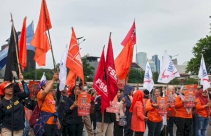 Aksi Buruh Perempuan