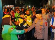 Kunjungan Kapolri Listyo Sigit ke Kedai Ado Presisi Palembang