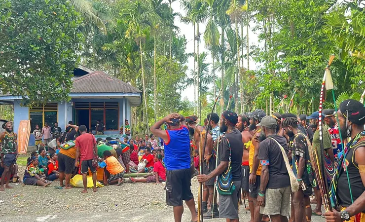 Kedatangan Korban Kkb