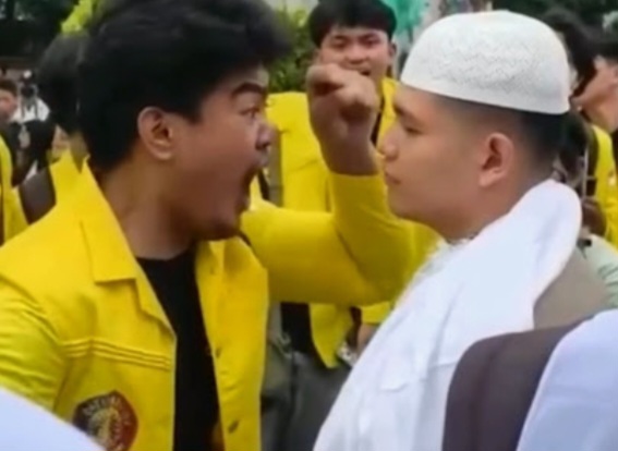 UI Tegaskan Pria Teriak ke Polisi Bukan Mahasiswanya