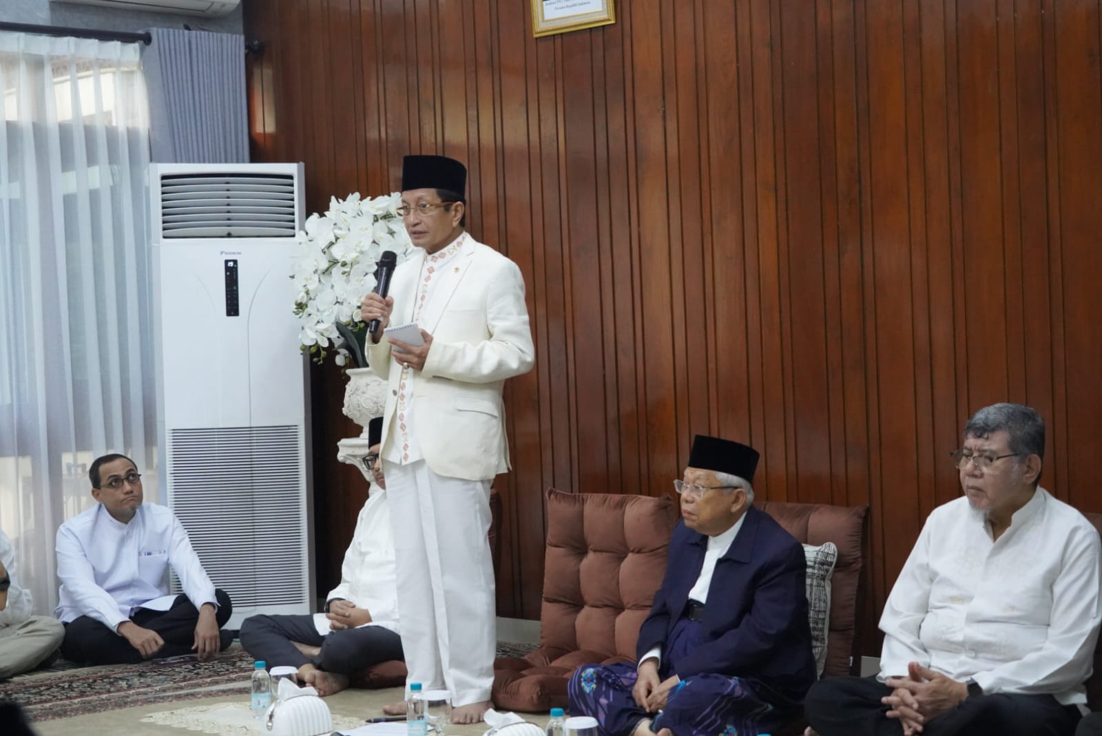 Menag Nasaruddin Ajak Praktisi Ekonomi Syariah Kelola Dana Umat