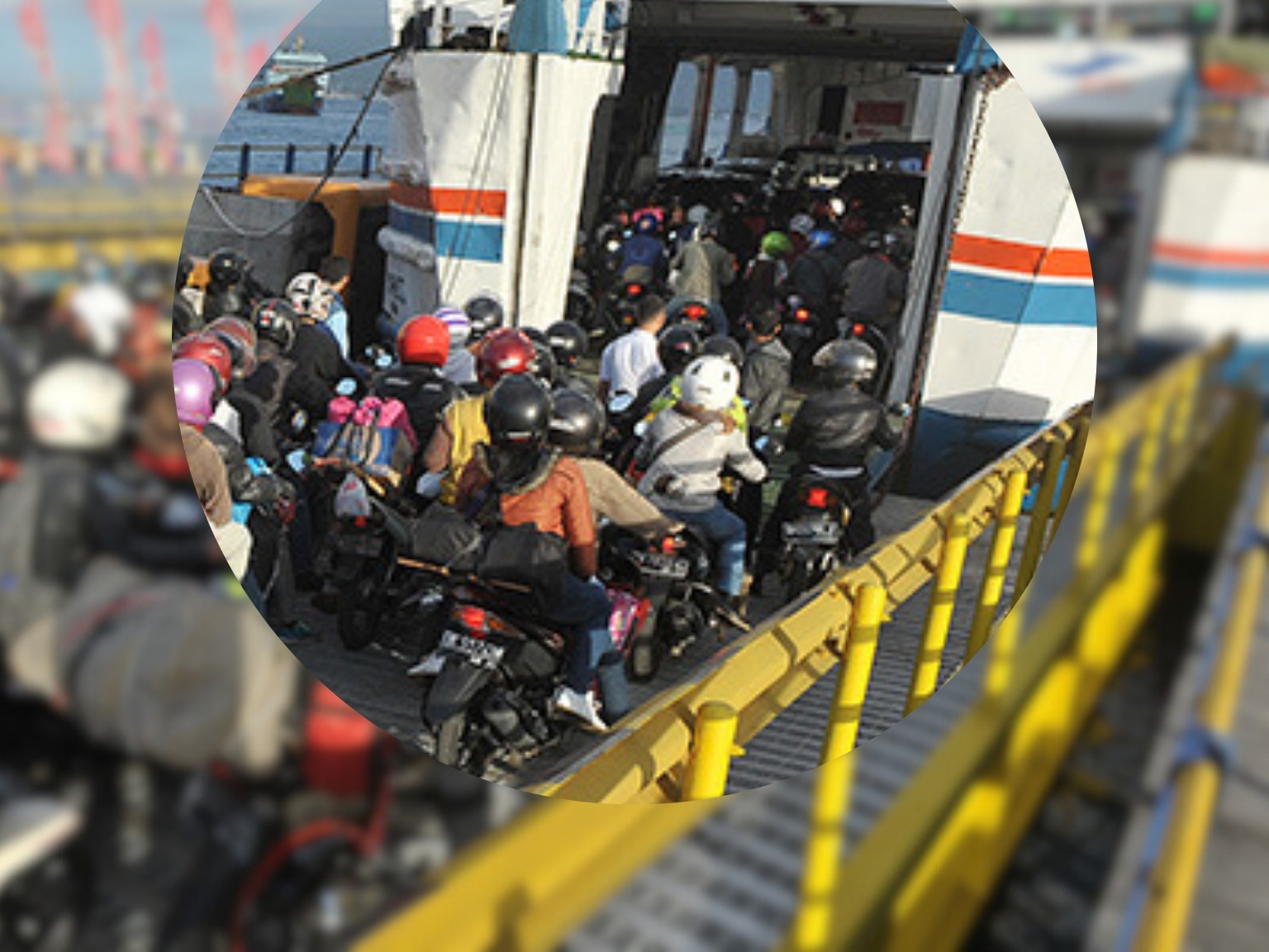 Pelabuhan Gilimanuk Padat Mudik