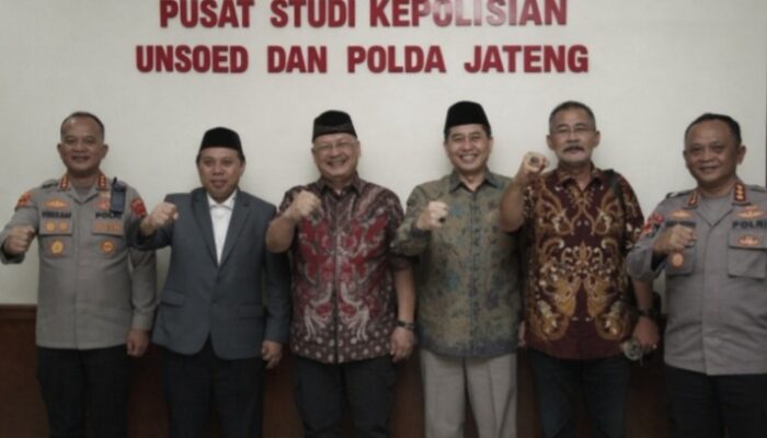 Unsoed Resmikan Pusat Studi Kepolisian, Perkuat Sinergi Akademisi dan Polri di Era VUCA