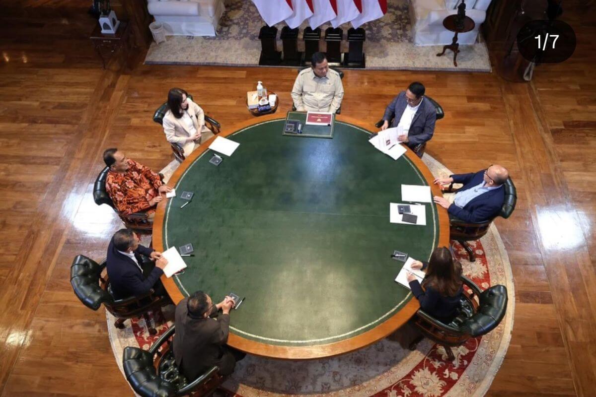 Prabowo Gelar Diskusi Dengan Jurnalis
