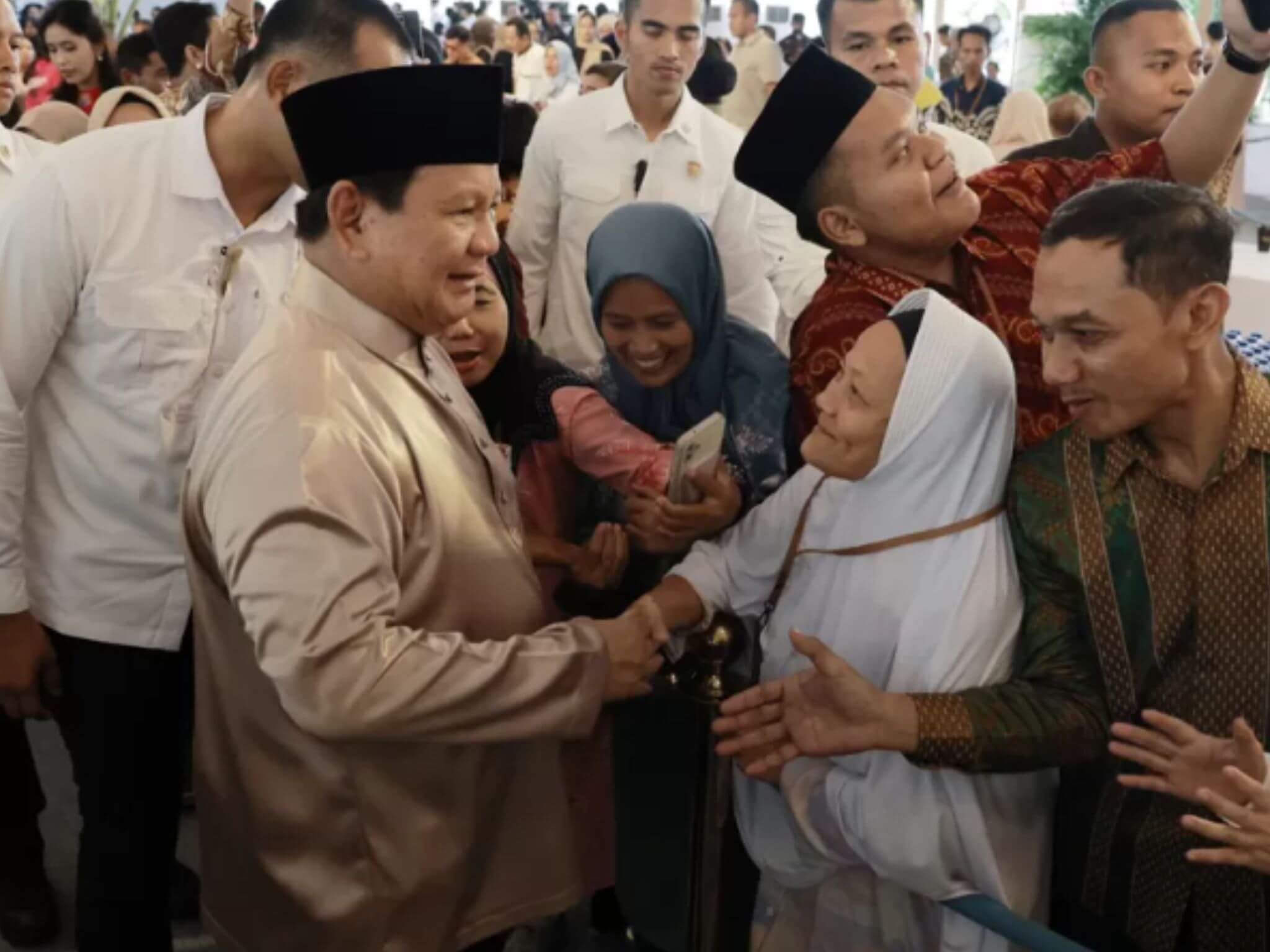 Prabowo Halal Bi Halal Istana