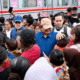 Prabowo Di Stasiun Pasar Senen