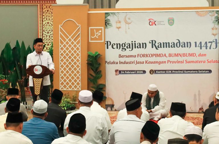 Safari Ramadhan 1447 H, OJK dan Pemprov Sumsel Perkuat Literasi Keuangan Syariah