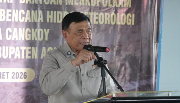 Resmikan 104 Huntap di Aceh Utara, Menko Polkam Tegaskan Negara Hadir Membantu Rakyat