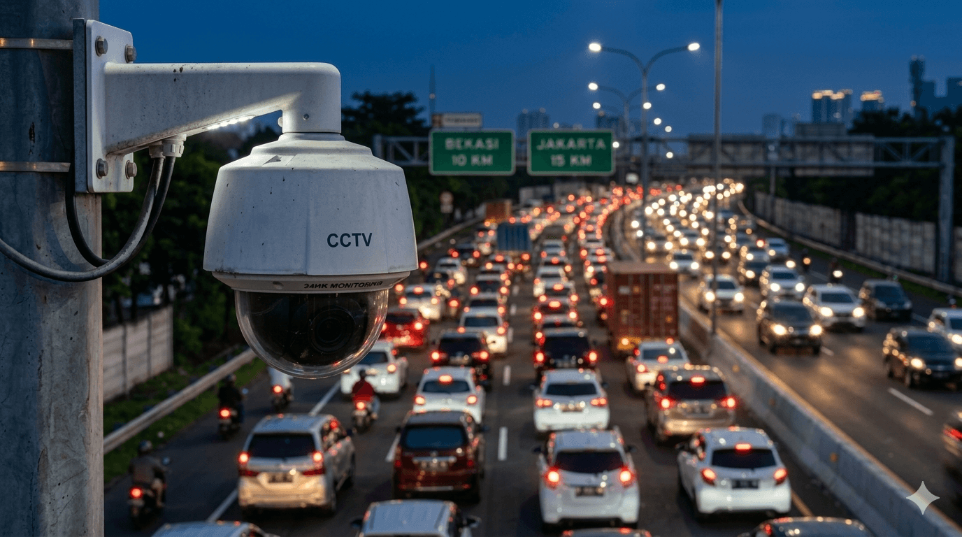 Malam Hari Cctv Tol