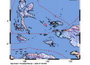 Gempa Magnitudo 5.2 Rabu, 1 April 2026, 119 km BaratLaut RAJAAMPAT-PAPUABRTDY