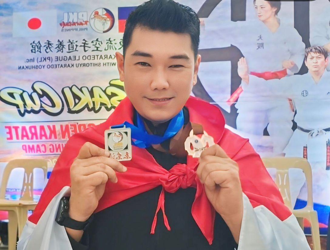 Arief Budi Prasetyo At Philippine Open Karatedo Tournament