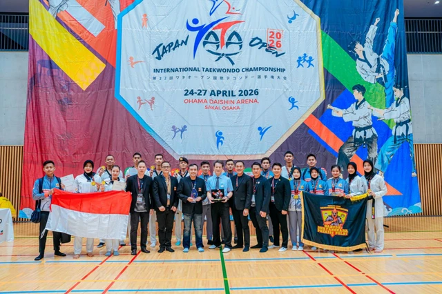 Garbha Presisi Polri Juara Taekwondo Di Jepang