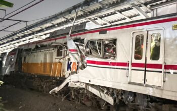 Gerbong Kereta Di Bekasi Timur