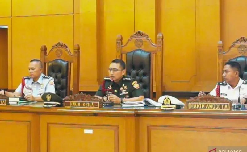 Hakim Pengadilan Militer Kasus Andrie Yunus