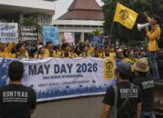 May Day! Aksi Hari Buruh Internasional 2026 Mahasiswa UI Beraksi