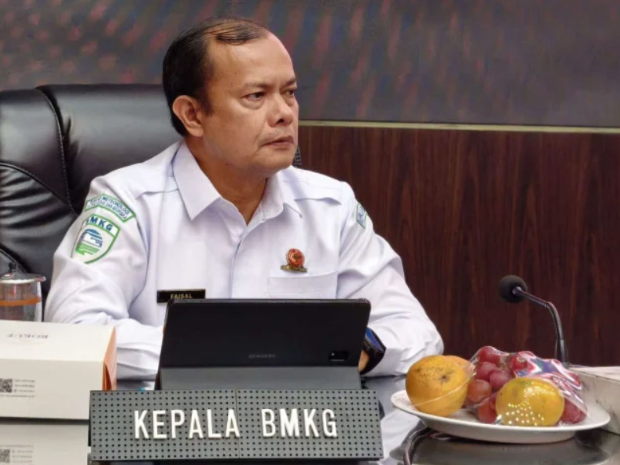 Kepala Bmkg Teuku Faisal Fathani