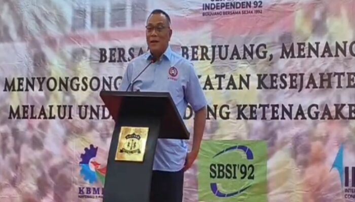 Kongres VII SBSI ’92: Buruh Bersatu Dorong UU Kesejahteraan Baru