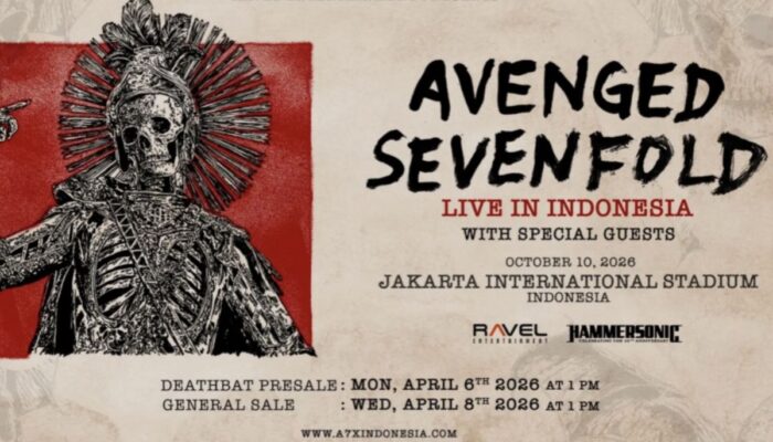 Tiket Konser Avenged Sevenfold Jakarta Dijual Hari Ini, Segini Harganya