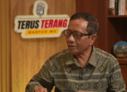 Mahfud MD Harap Peradilan Militer Buka Fair Kasus Andrie Yunus : Ini Masa Depan Demokrasi Konstitusional Kita