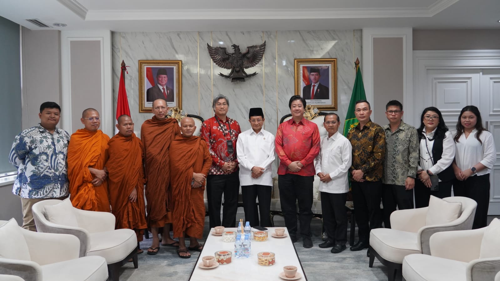 Menteri Agama Terima Audiensi Walubi