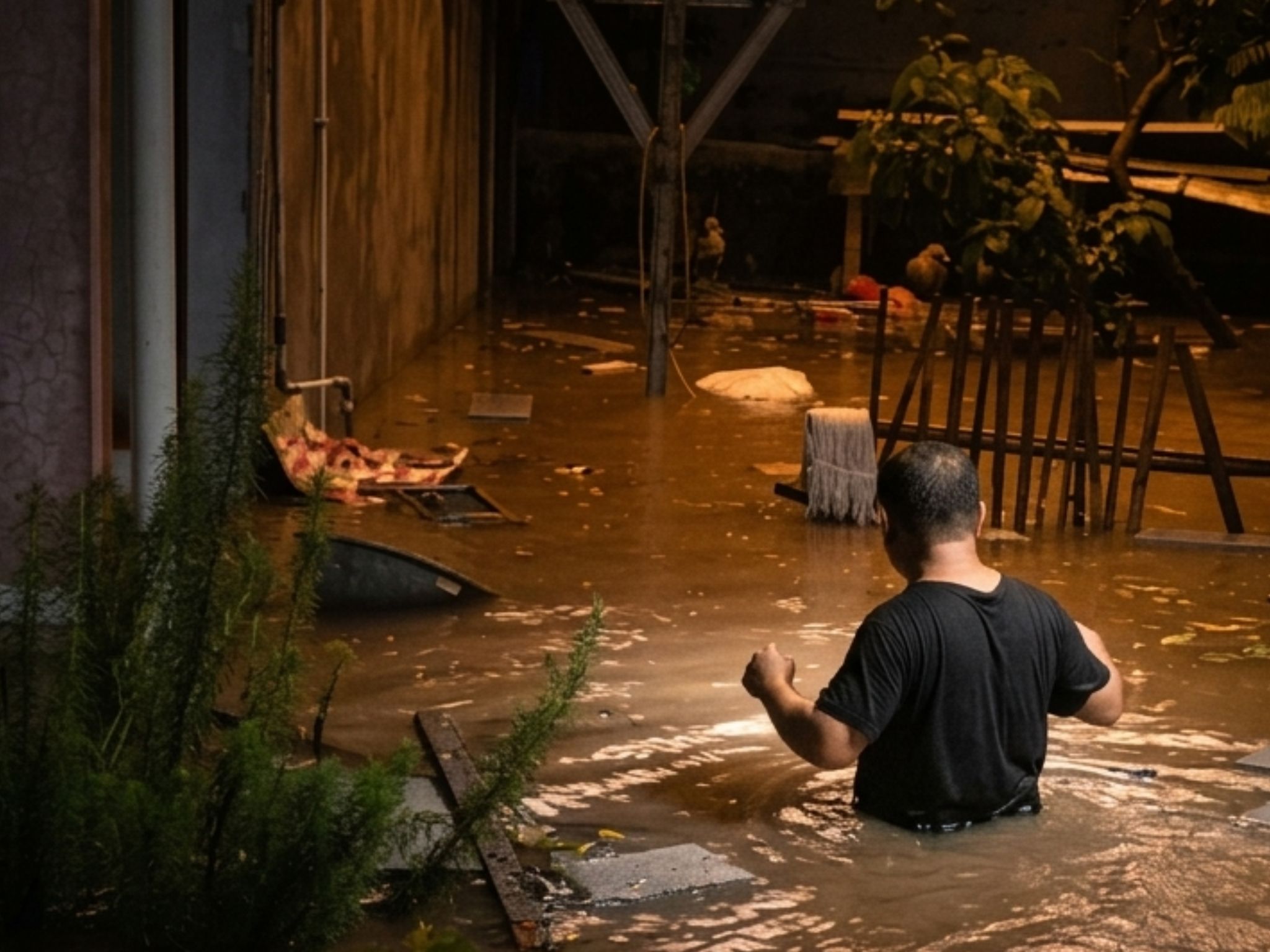 Pondok Hijau Ciputat Banjir Malam