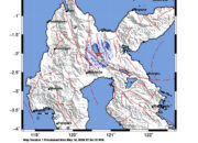 Info Gempa Mag: 3.9 – Pusat gempa berada di darat 70 km Timur Laut Luwu Utara