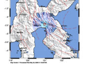 Info Gempa Mag: 4.3 – Pusat gempa berada di darat 25 km Barat Laut Luwu Timur