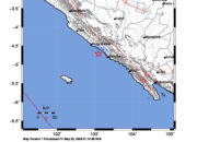 Info Gempa Mag: 3.6 – Pusat gempa berada di laut 29 km Barat Laut Kaur
