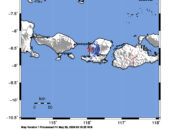 Info Gempa Mag: 3.7 – Pusat gempa berada di darat 18 km utara Lombok Barat