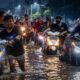 Banjir Motor Jakarta Malam