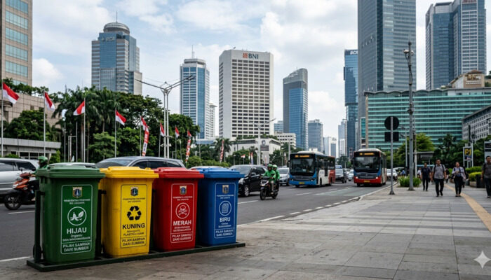Pemprov DKI Wajibkan Warga Pilah Sampah Jadi 4 Kategori Lewat Ingub Baru