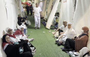Kondisi Tenda Jemaah Haji Indonesia Di Mina