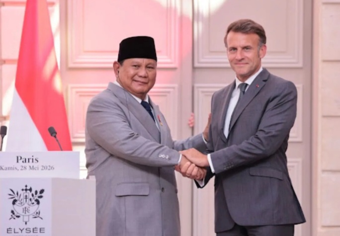 Pak Prabowo N Macron