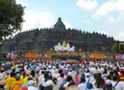 Perayaan Waisak Nasional 2026 di Candi Borobudur Berlangsung Damai dan Khidmat 